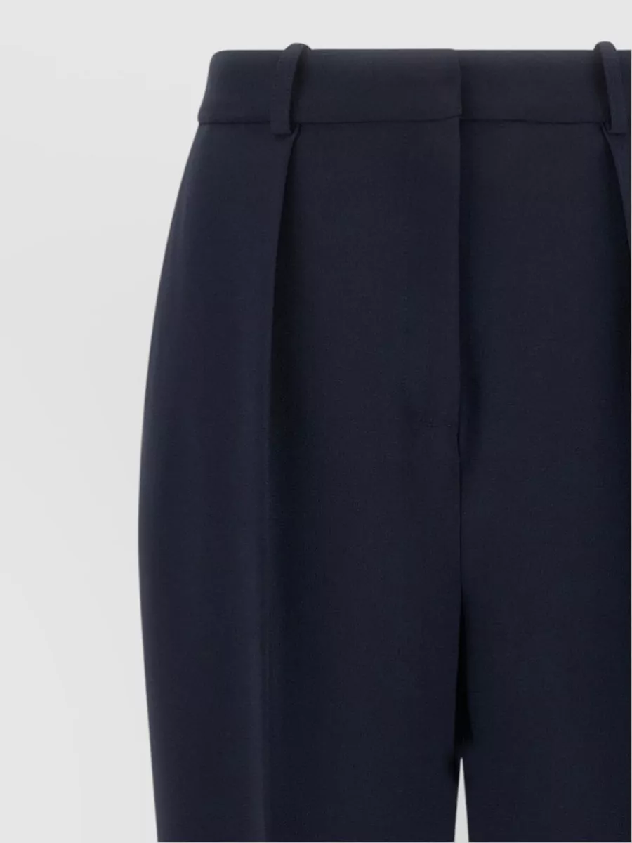 Elisabetta Franchi High-Rise Straight-Leg Suit Trousers