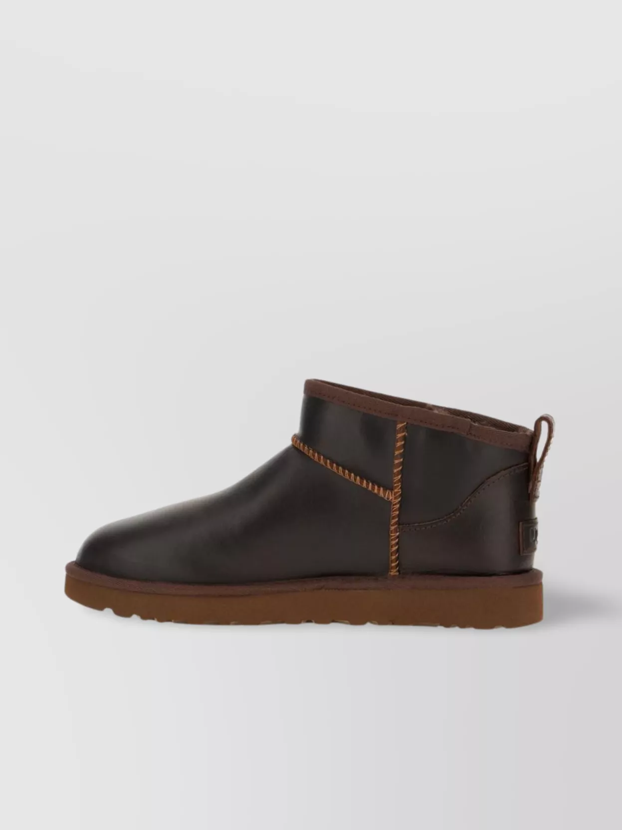 Ugg Ultra Mini Ankle Boots With Round Toe
