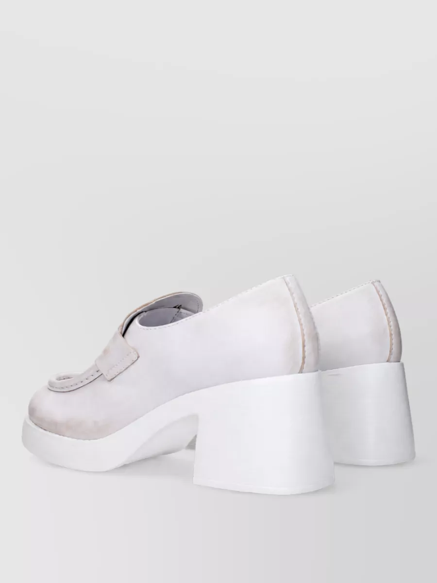 Miu Miu Leather Loafers