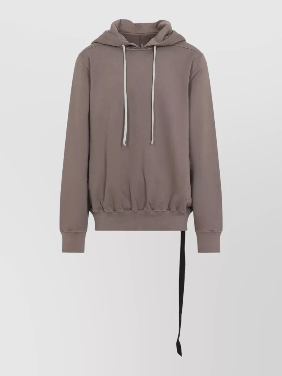 Rick Owens Drkshdw cotton oversized hooded jacket
