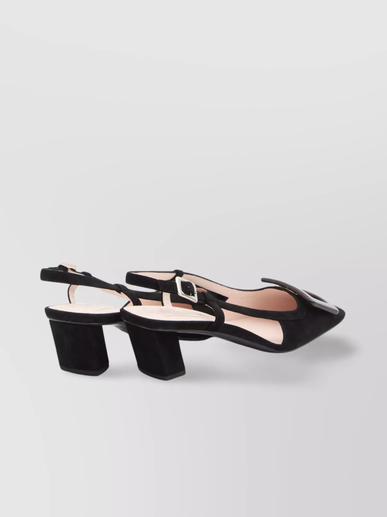 Roger Vivier Vivier Slingback Pumps Turtle Buckle Detail