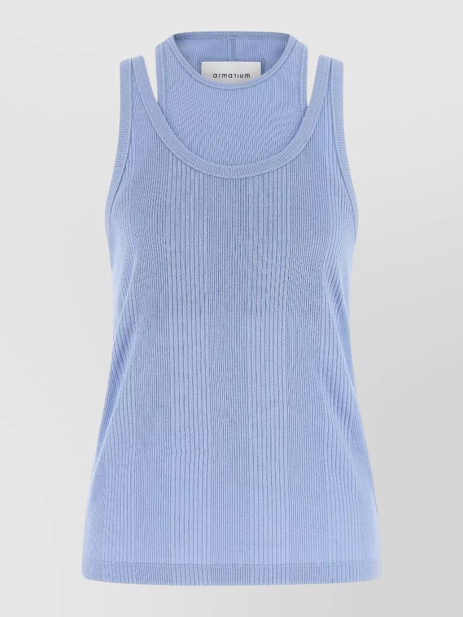 Armarium Ribbed Cotton Sleeveless Tank Top Set