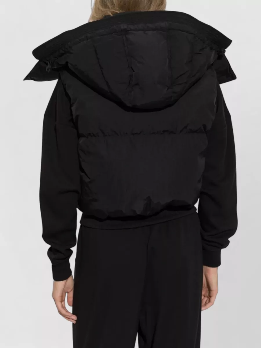 Diesel Down Hooded Parka Coat