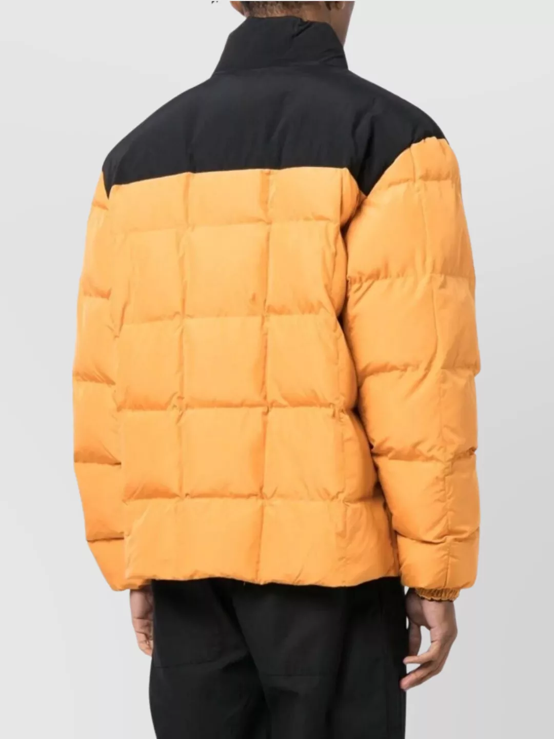 Marcelo Burlon County Of Milan Logo Block Puffer Jacket With Chest Pocket