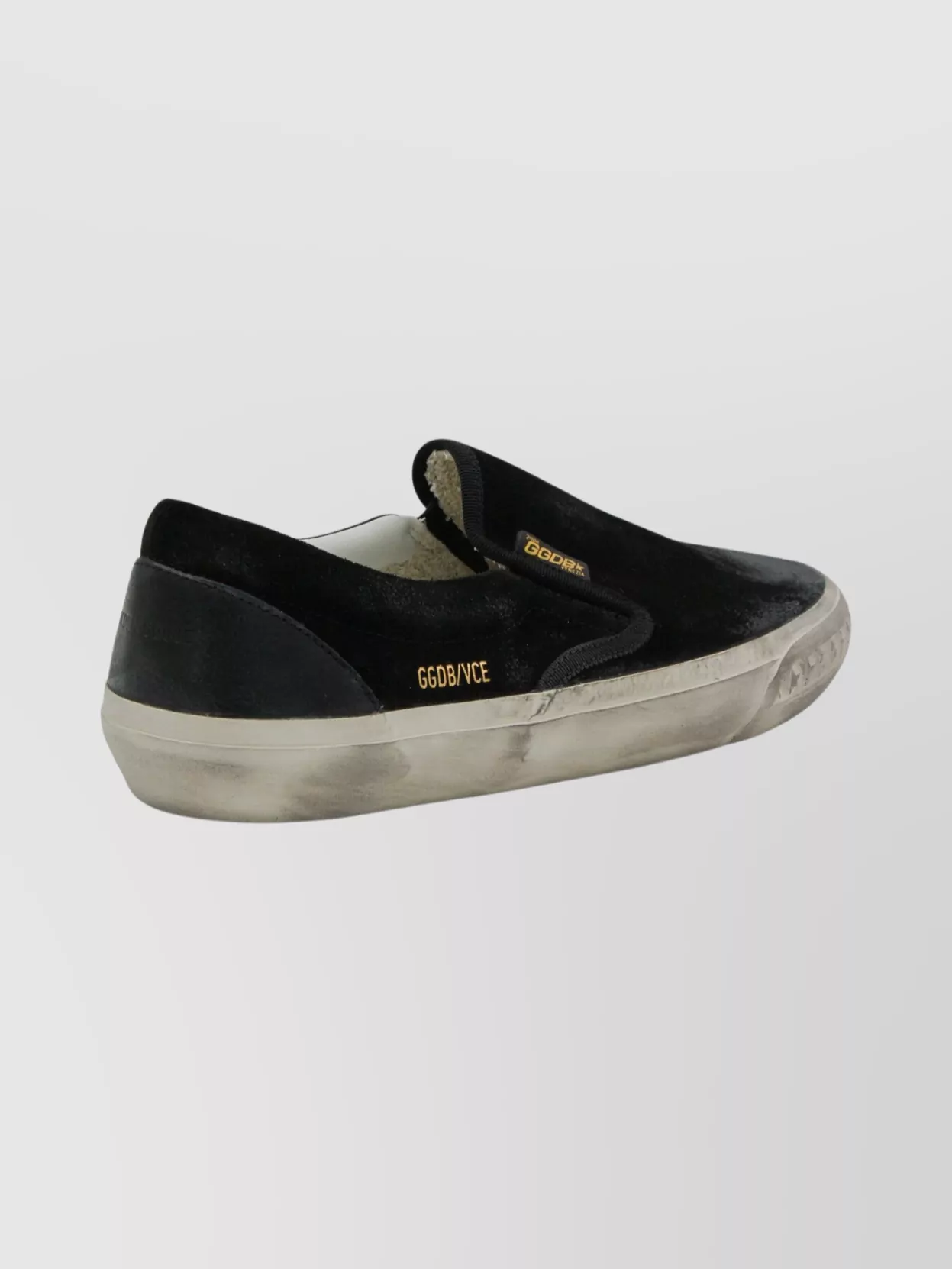 Golden Goose Velvet Slip-On Sneakers