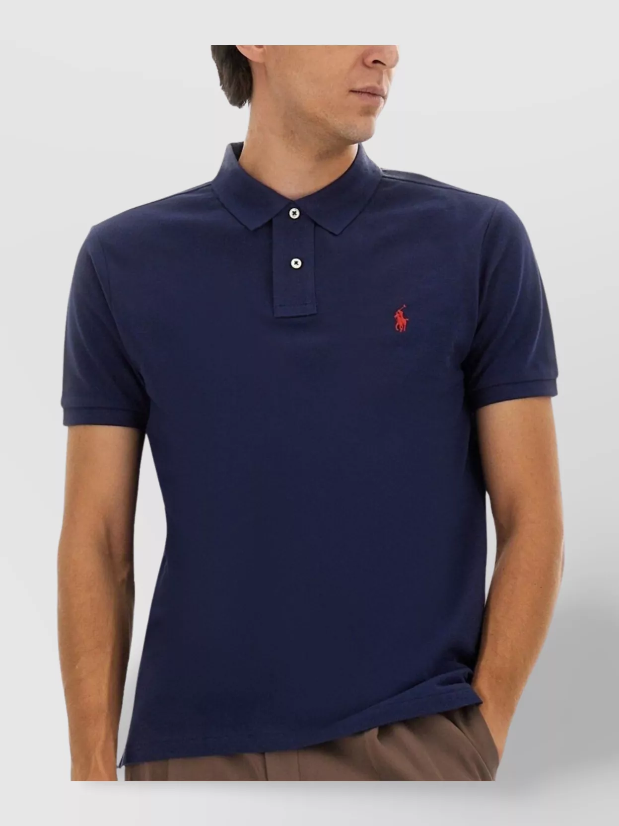 Polo Ralph Lauren Collar Polo Shirts Short Sleeves