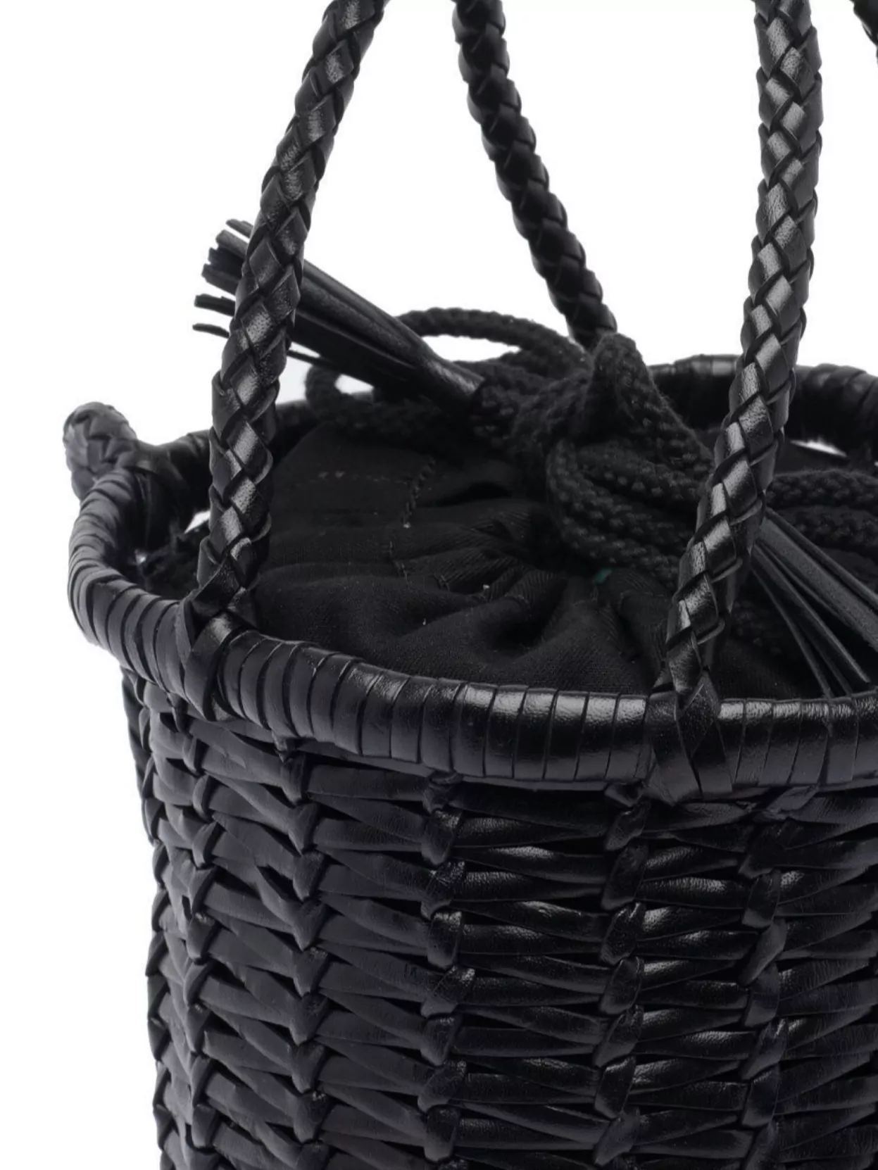 Dragon Diffusion Woven Texture Dual Handles Shoulder Strap