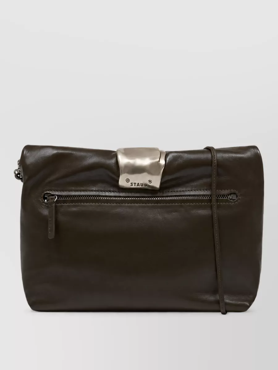 Staud leather shoulder bag