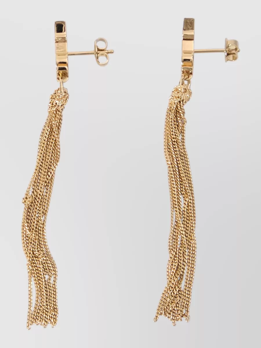 Saint Laurent tassel earrings