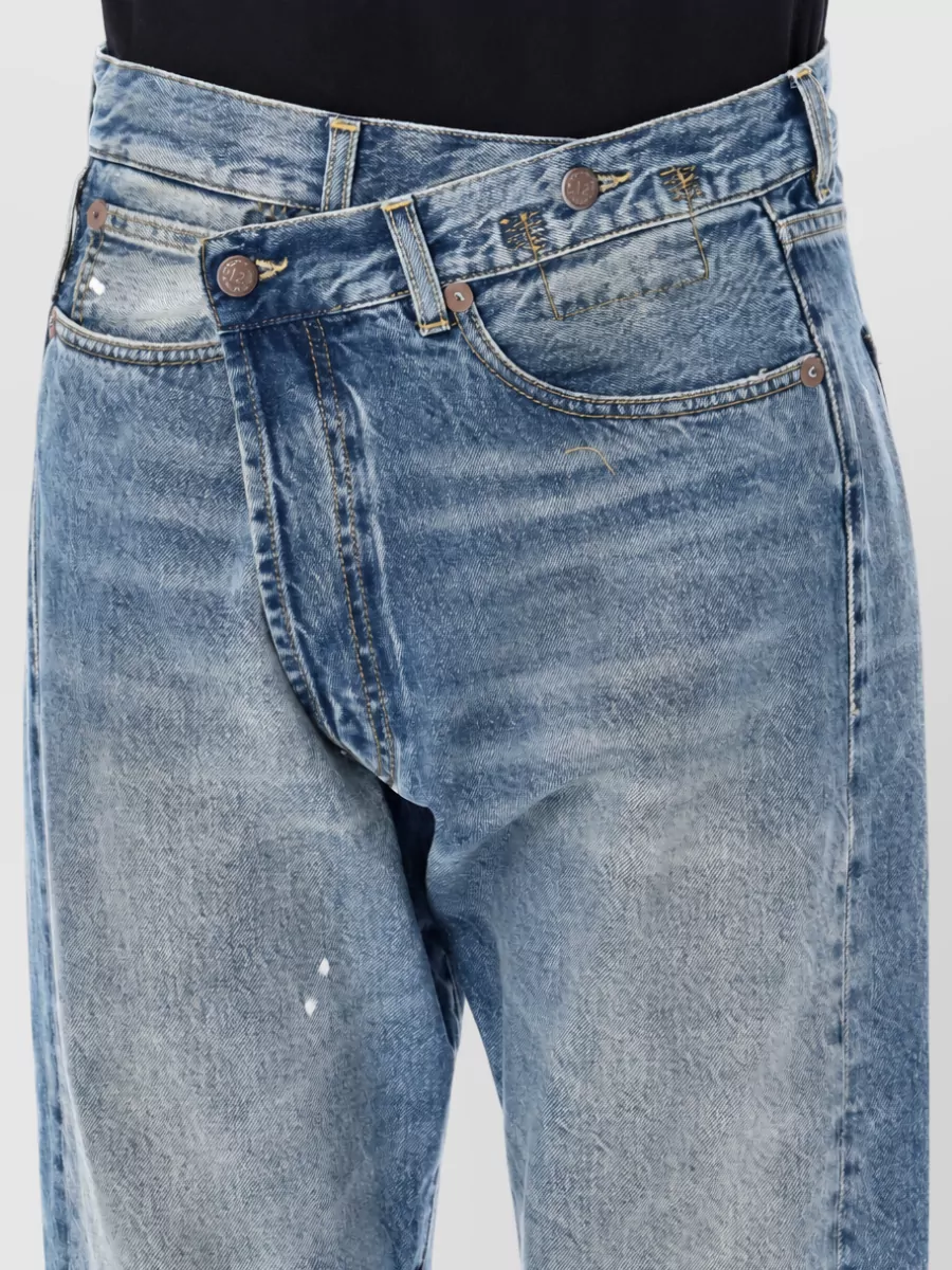 R13 Denim Straight-Leg Jeans