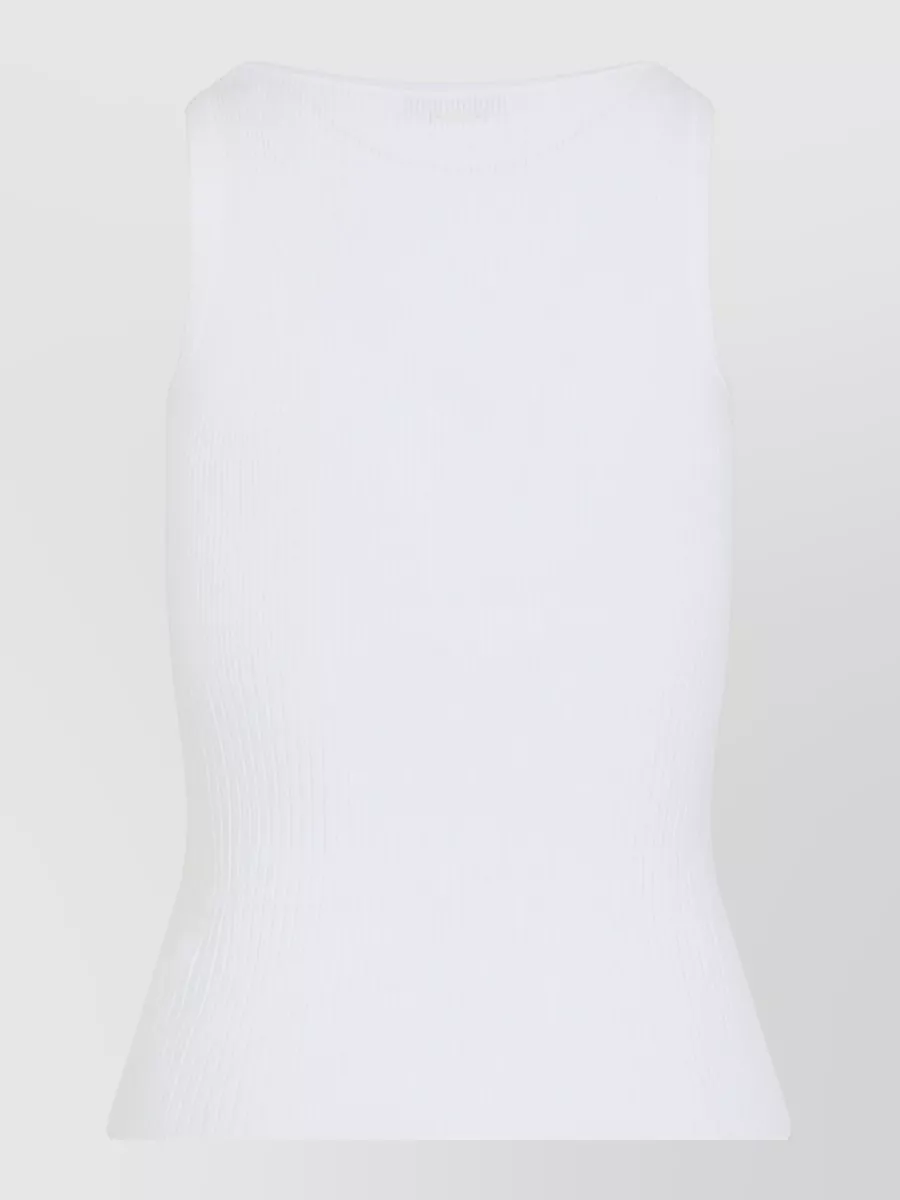 Max Mara Ribbed Slim-Fit Tank Top