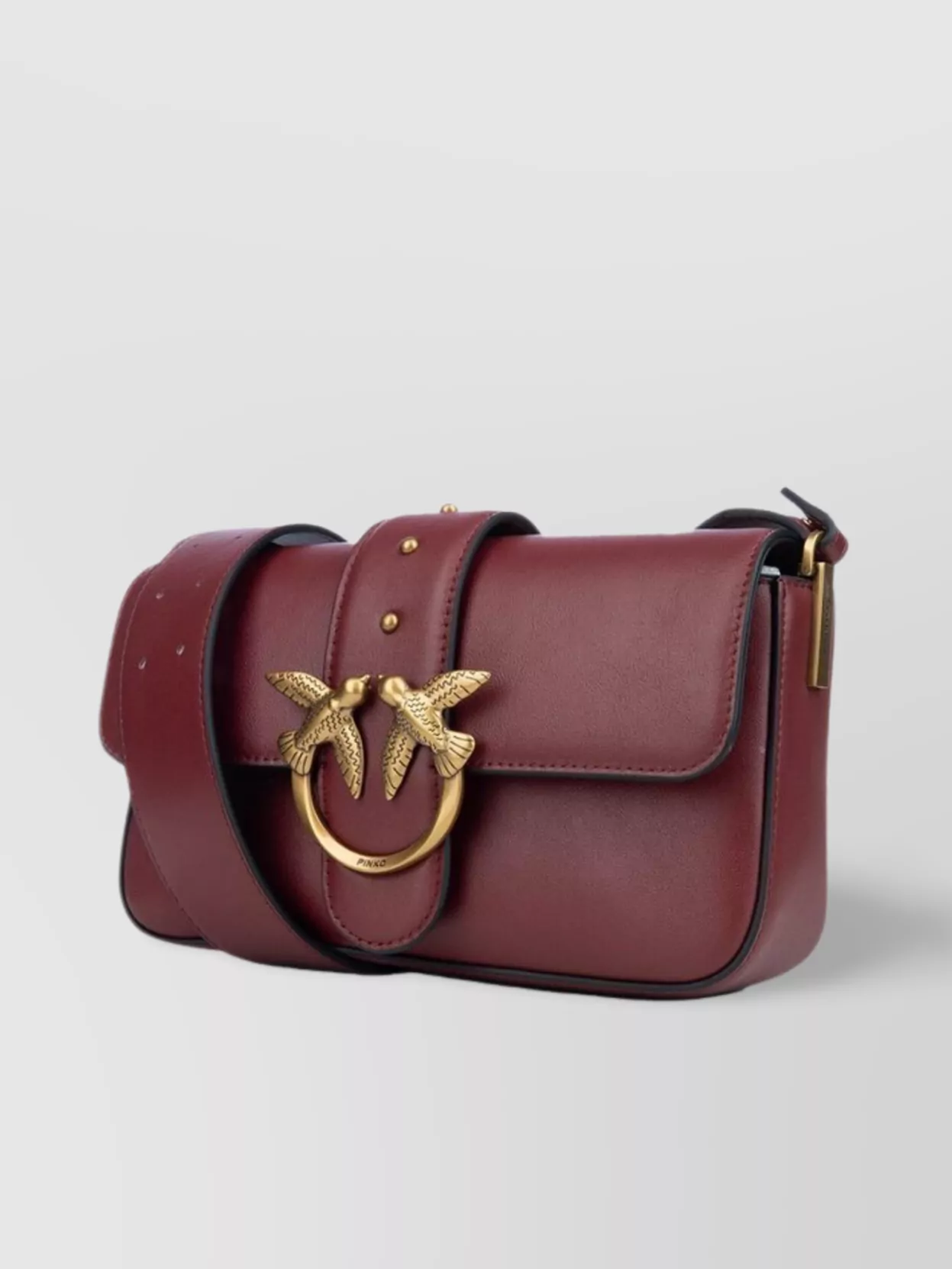 Pinko Bird Embellished Crossbody Bag