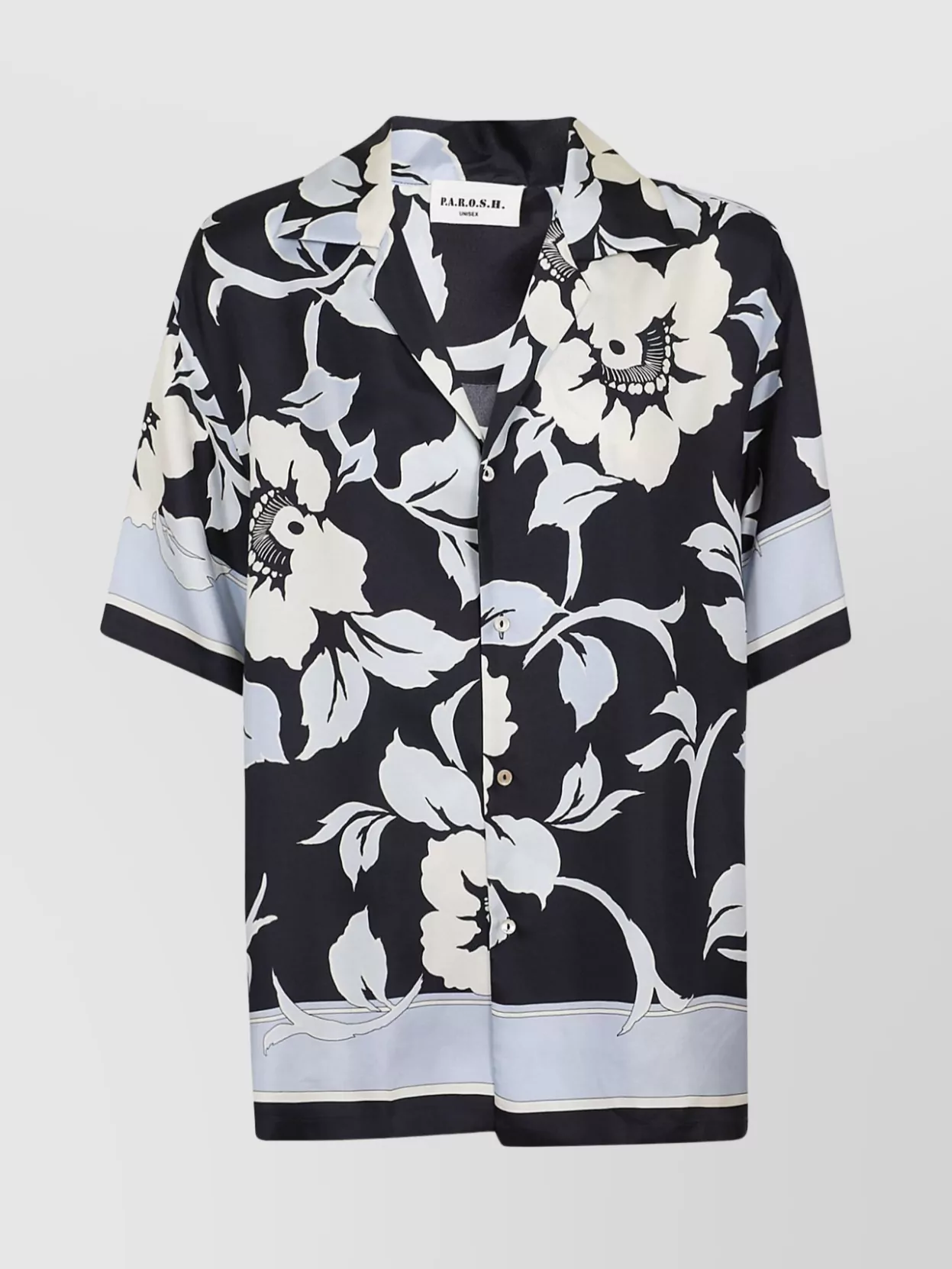 Shop P.a.r.o.s.h Floral Trim Unisex Shirt