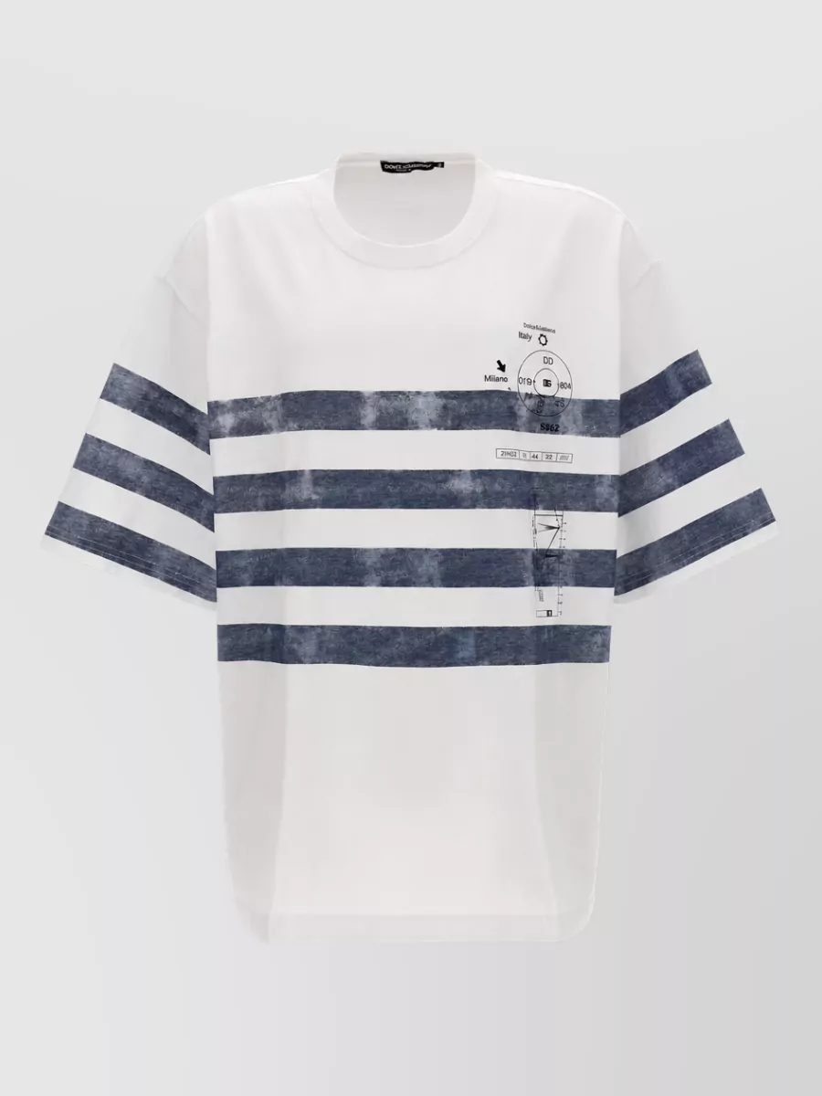 Dolce&Gabbana Cotton logo print t-shirt