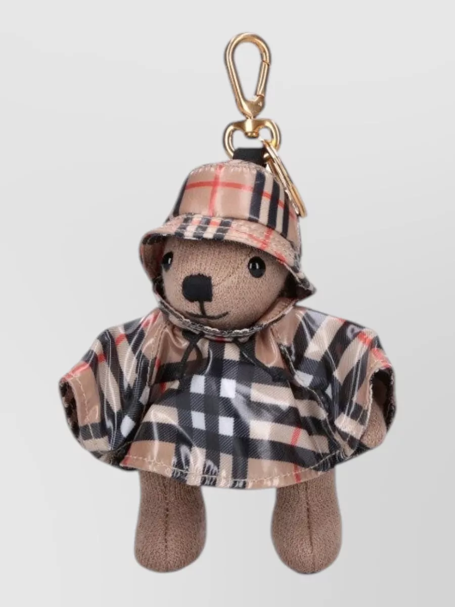 Burberry wool cashmere keychain