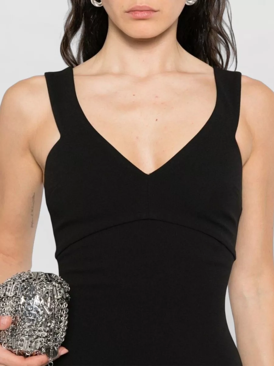 Solace London Nalani Sleeveless V-Neck Maxi Gown