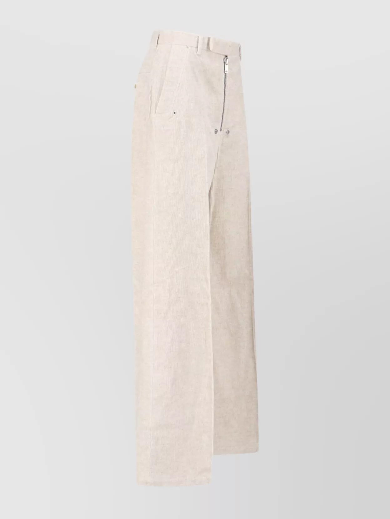 Rick Owens Trousers Wide-leg Button Detail In Multi