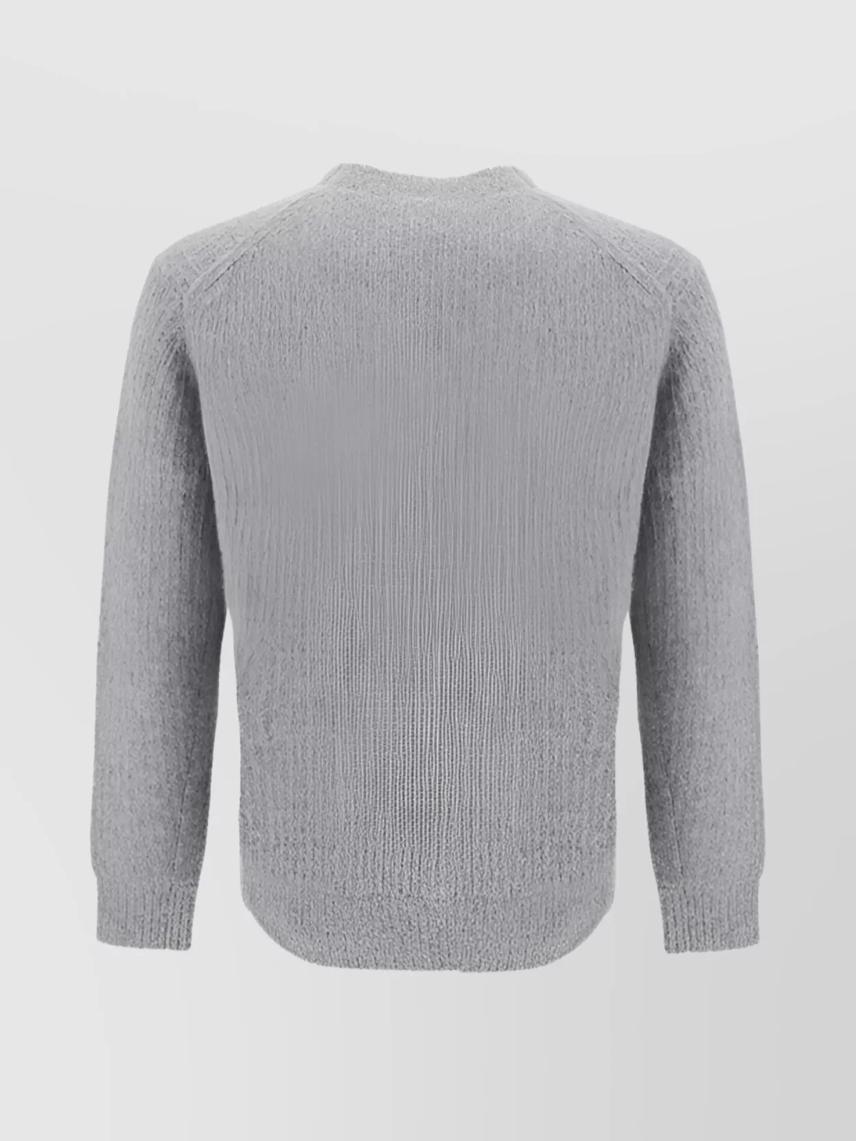 Sunflower Regular Fit Long Sleeve Knit Sweater In Gray