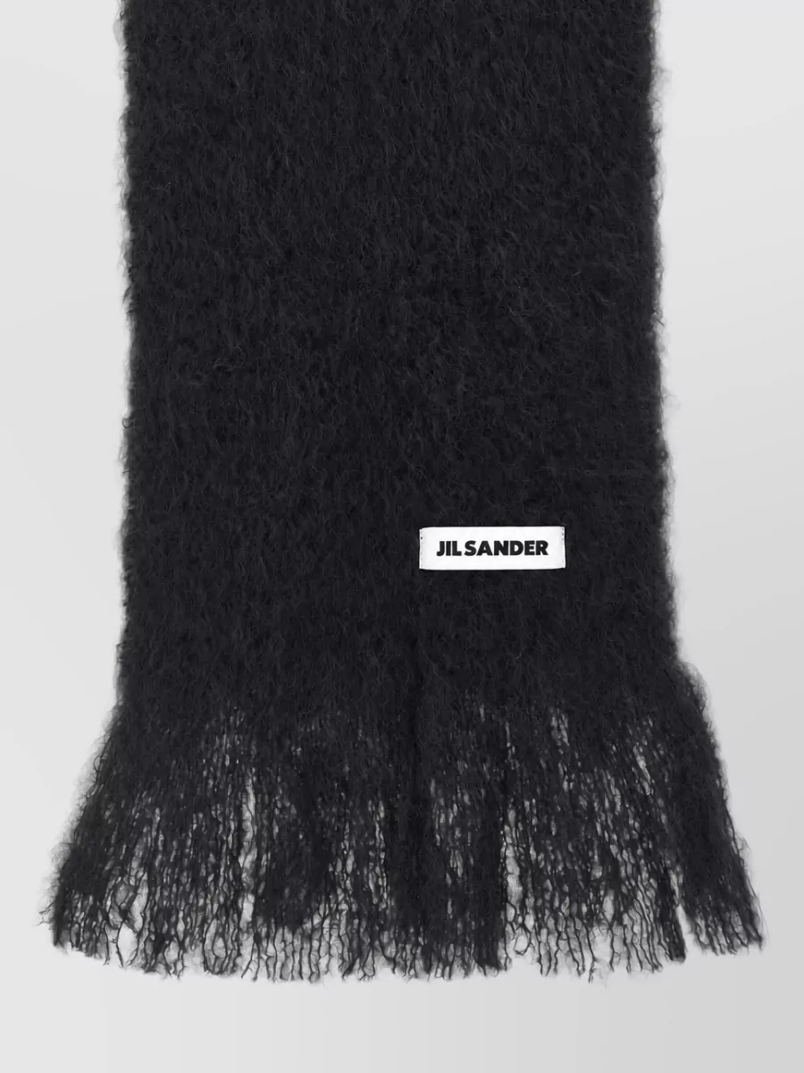 Jil Sander mohair scarf