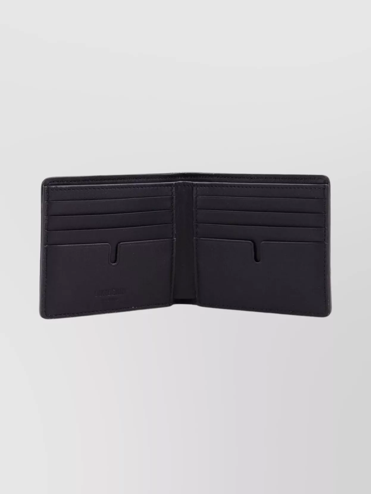 Burberry Bifold Leather Wallet Check Pattern