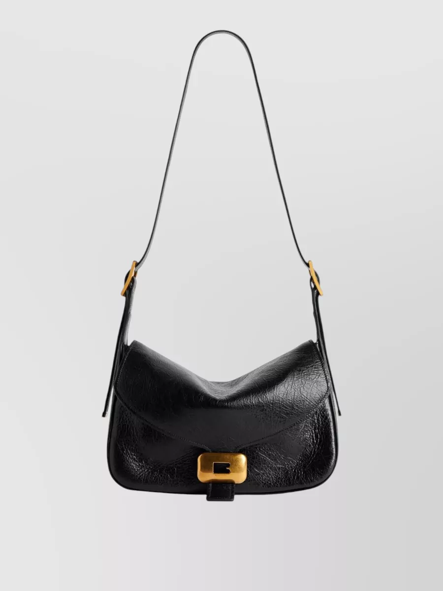 Balenciaga Medium Leather Shoulder Bag