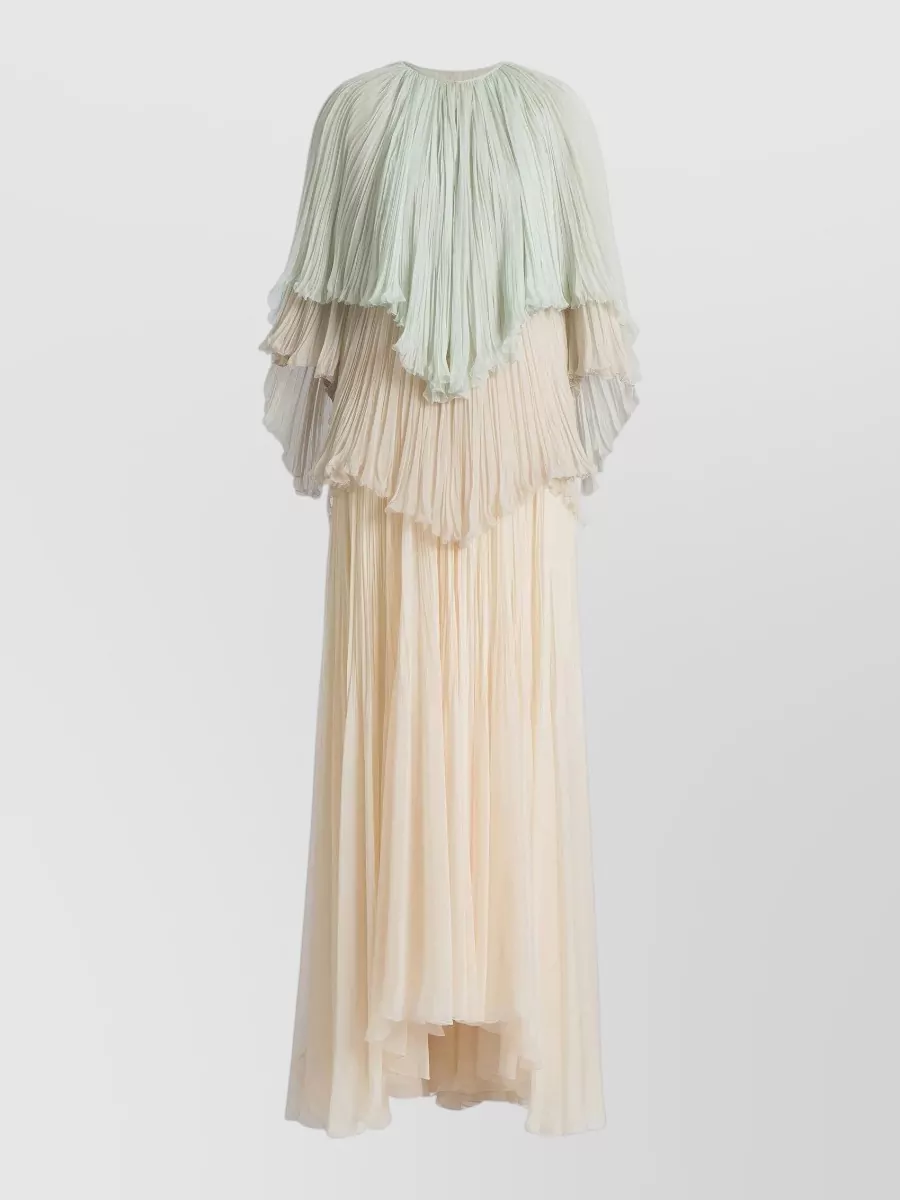 Alberta Ferretti Silk Maxi Dress