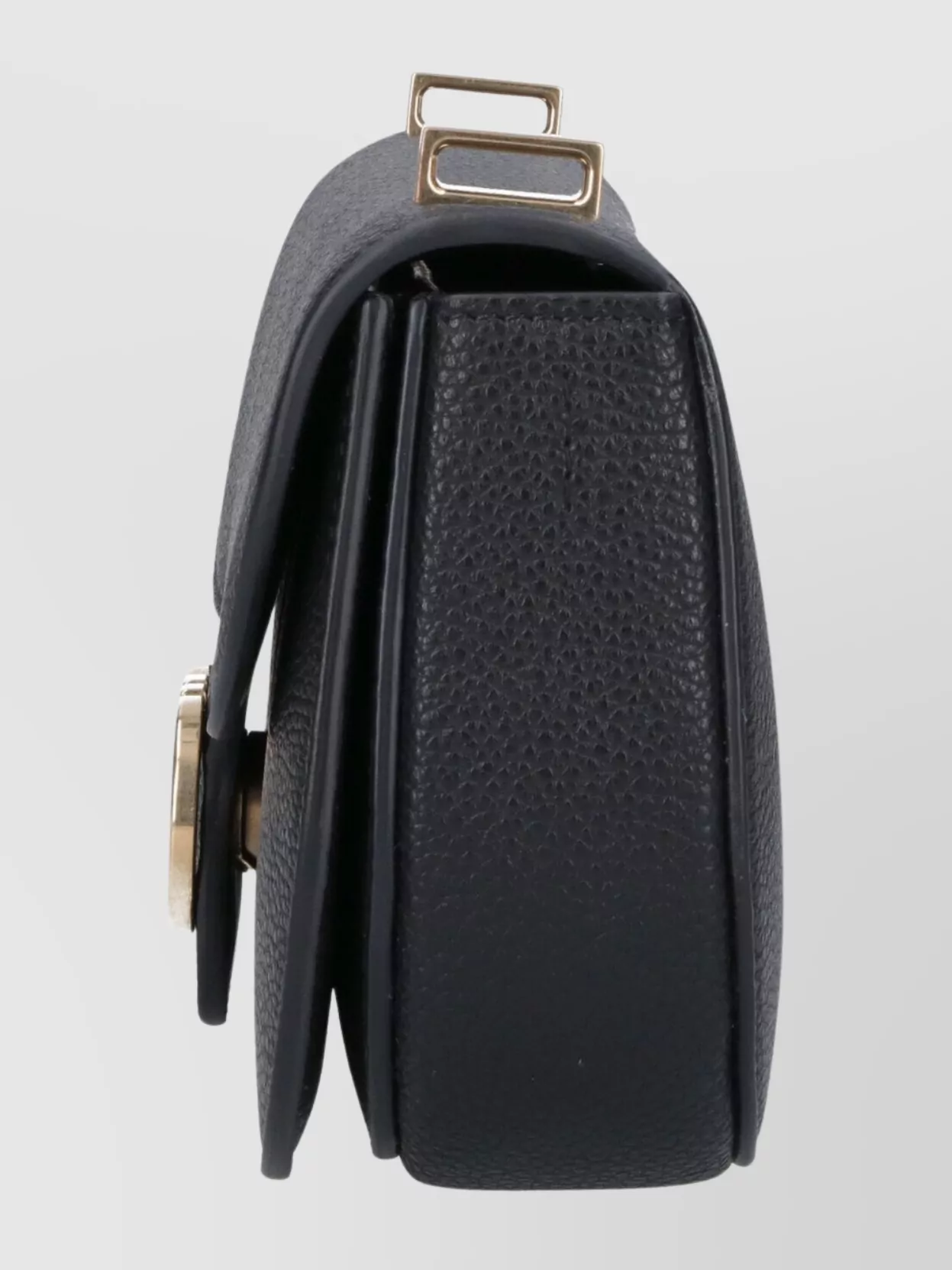 Ferragamo Textured Shoulder Bag Adjustable Strap