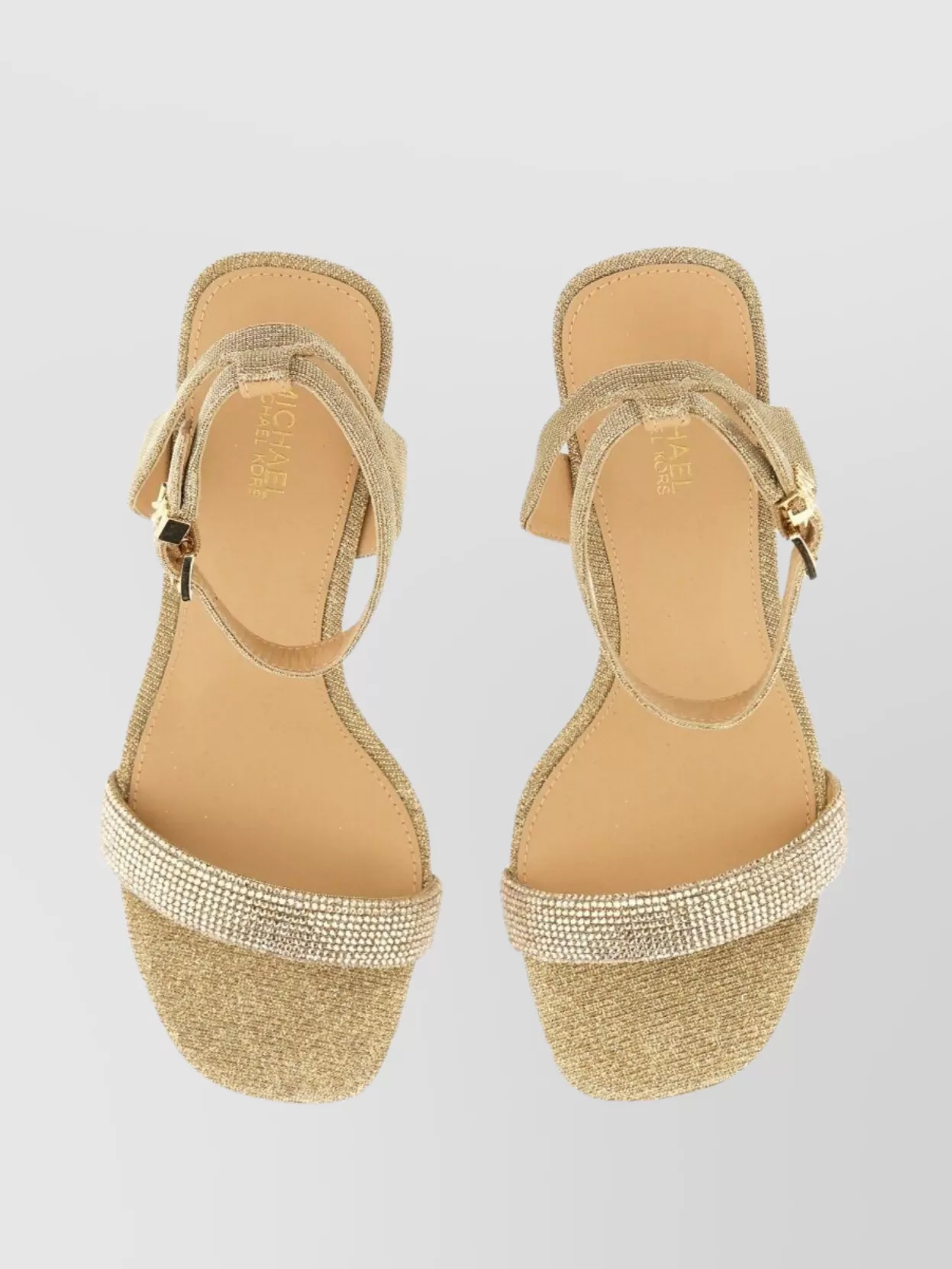 Michael Kors "carrie" Ankle Strap Embellished Sandals