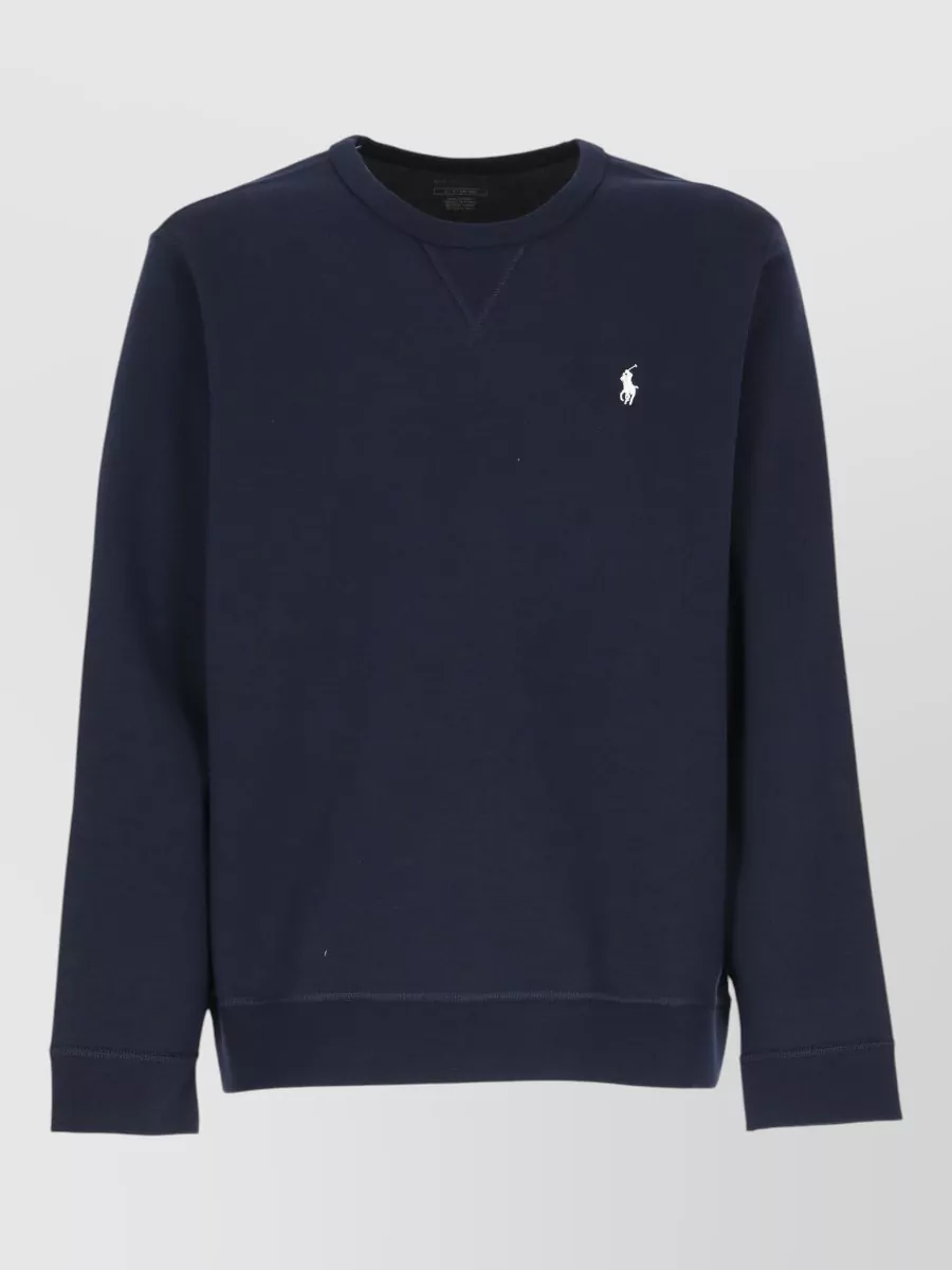 Ralph Lauren cotton-blend embroidered sweatshirt