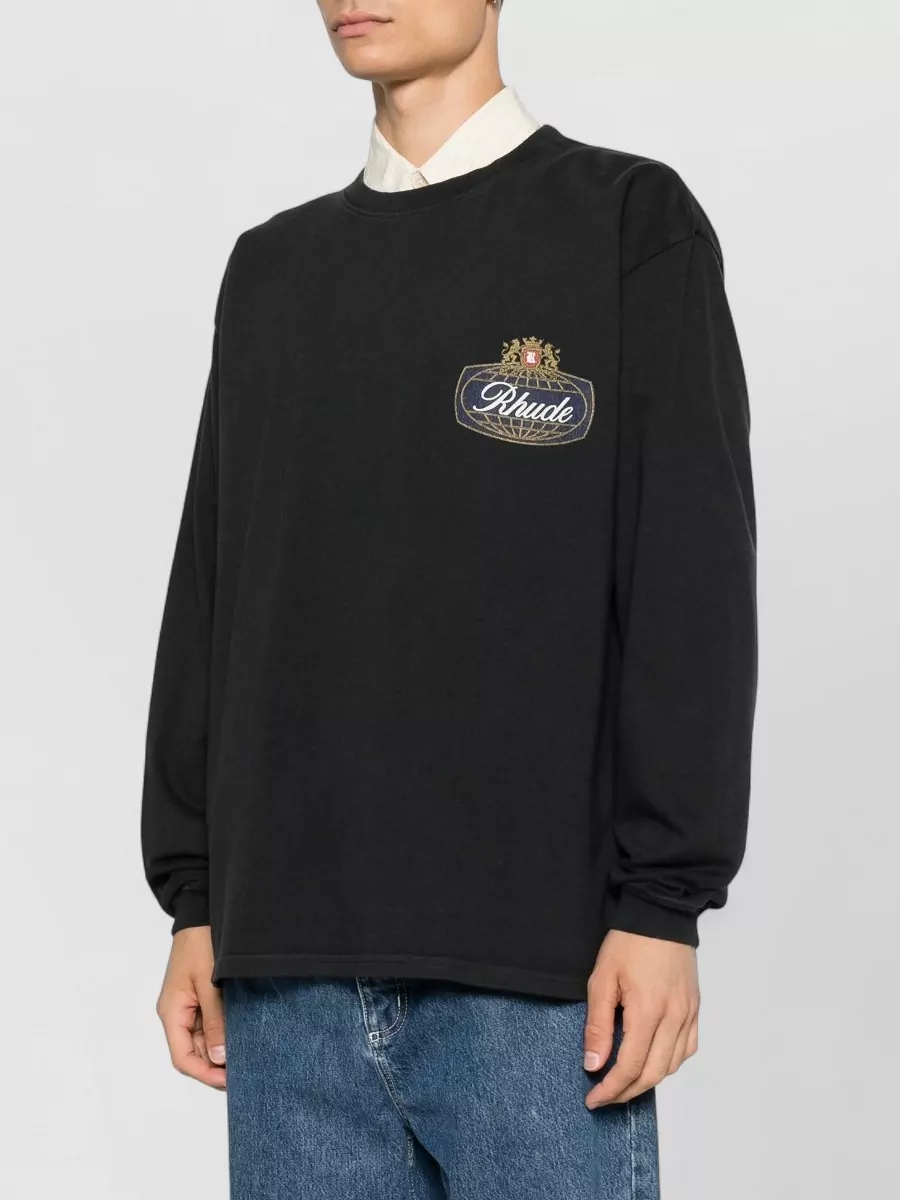 Rhude Cotton Logo Print T-Shirt