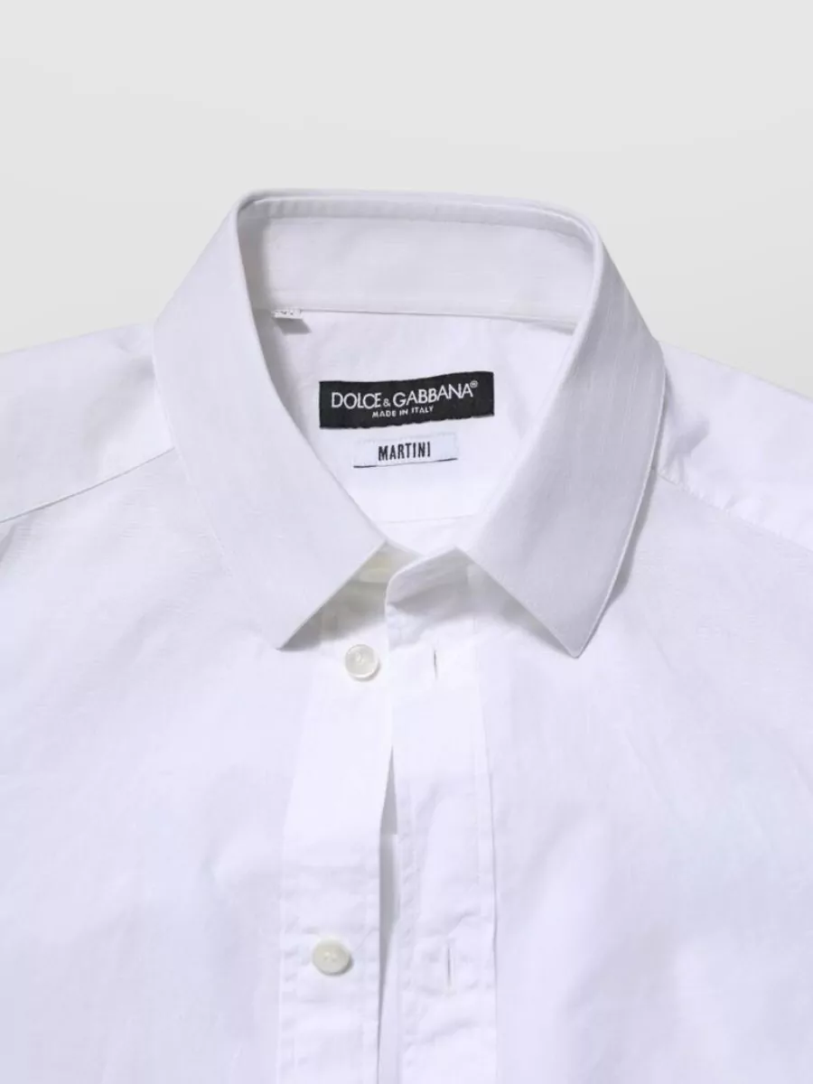 Dolce&Gabbana Cotton Long-Sleeve Dress Shirt