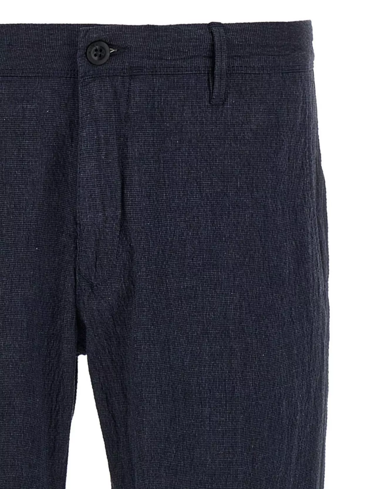 Incotex Cotton Trousers With Back Pocket And Belt Loops