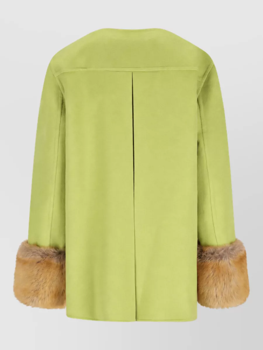 Valentino Garavani Cashmere Virgin Wool Fitted Jacket