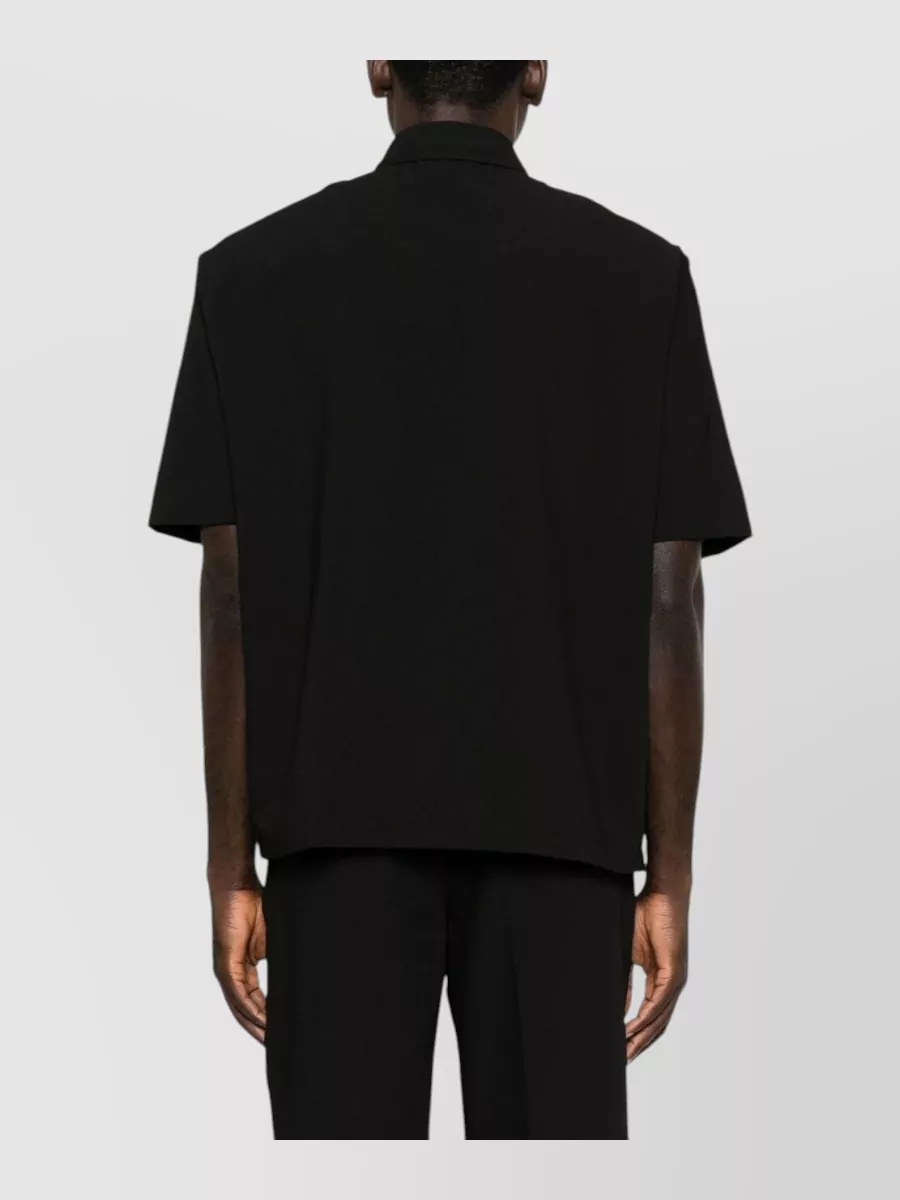 Emporio Armani Short-Sleeve Boxy Shirt