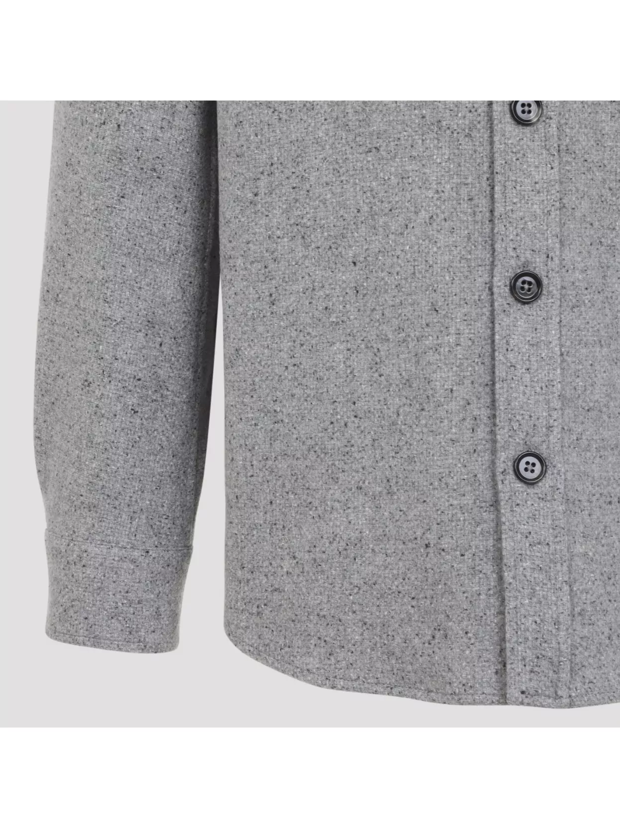 Zegna Cashmere Silk Long Sleeve Shirt