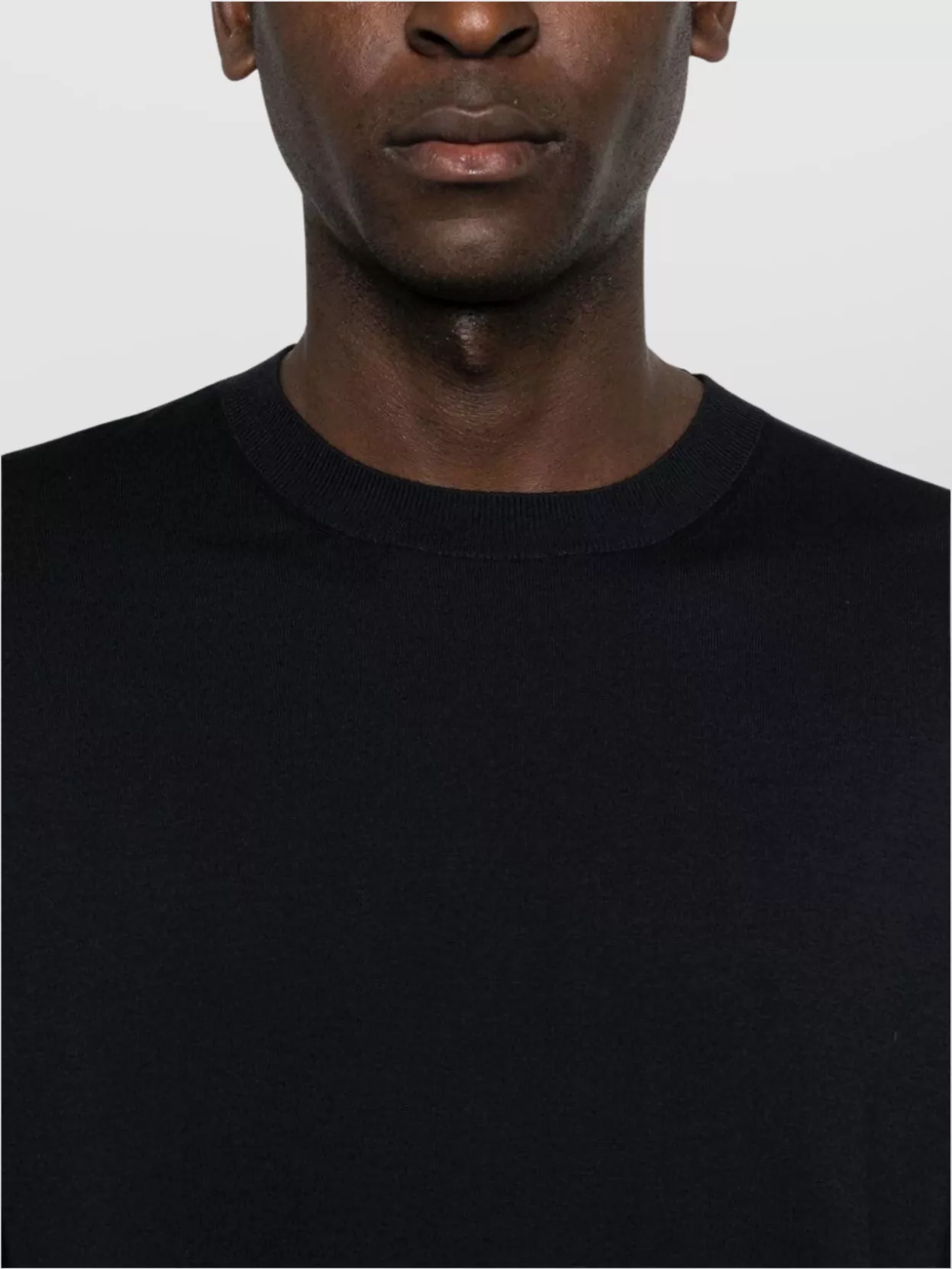 Givenchy Cotton-Silk Blend Crewneck Sweater With Embroidered Logo