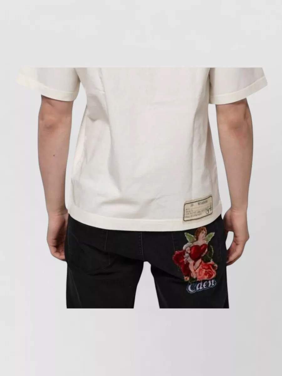 Dolce&Gabbana Cotton Printed Crew Neck T-Shirt