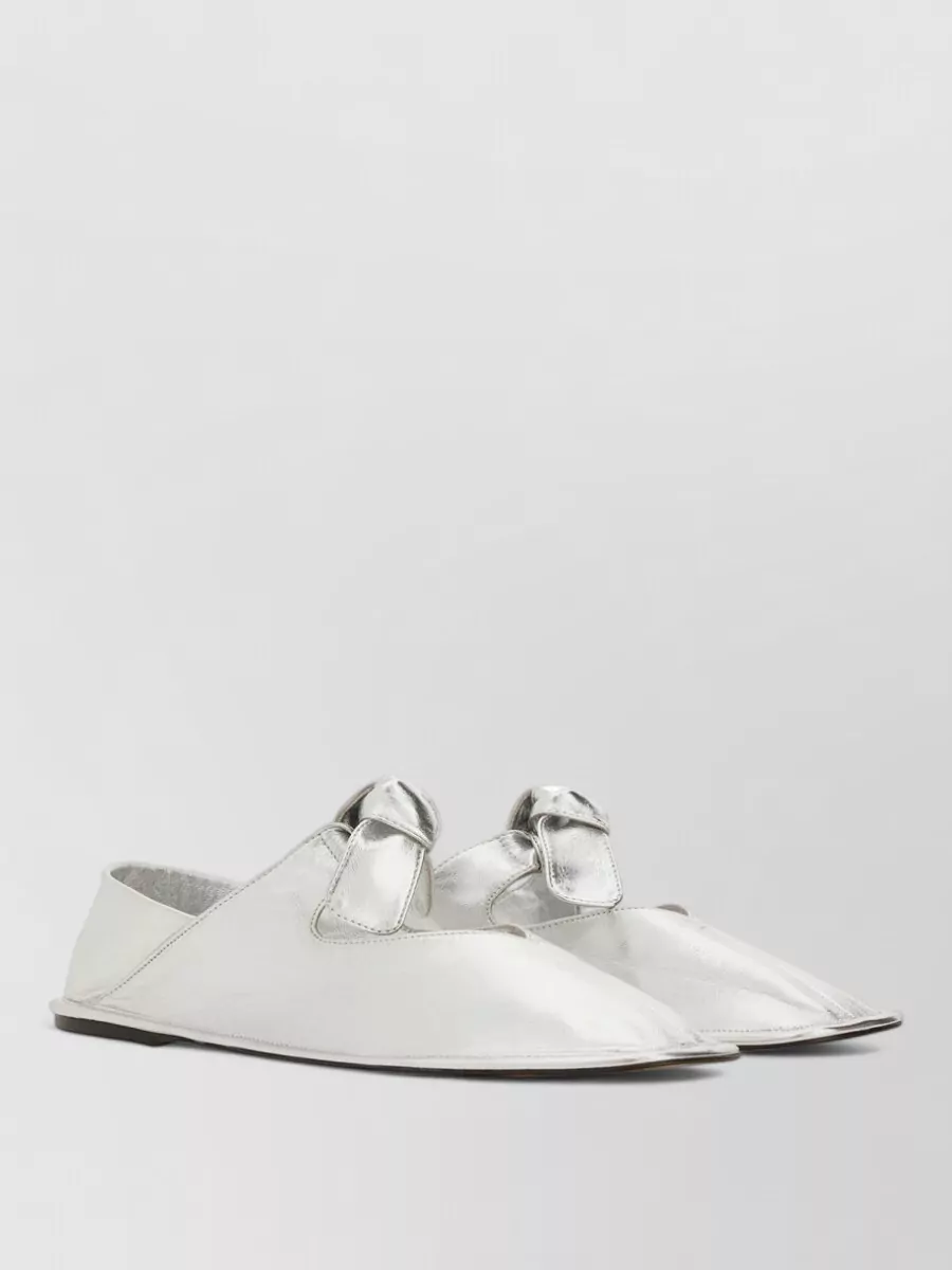 Hereu lambskin ballerina sandals
