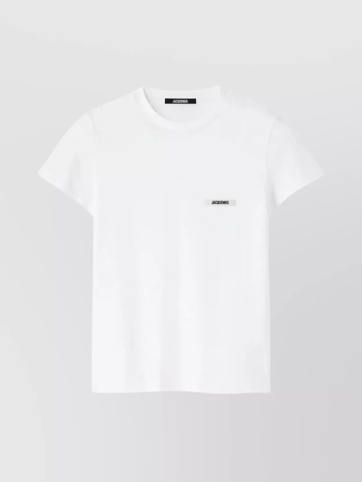 Jacquemus Relaxed-fit Cotton T-shirt With Subtle Logo In White