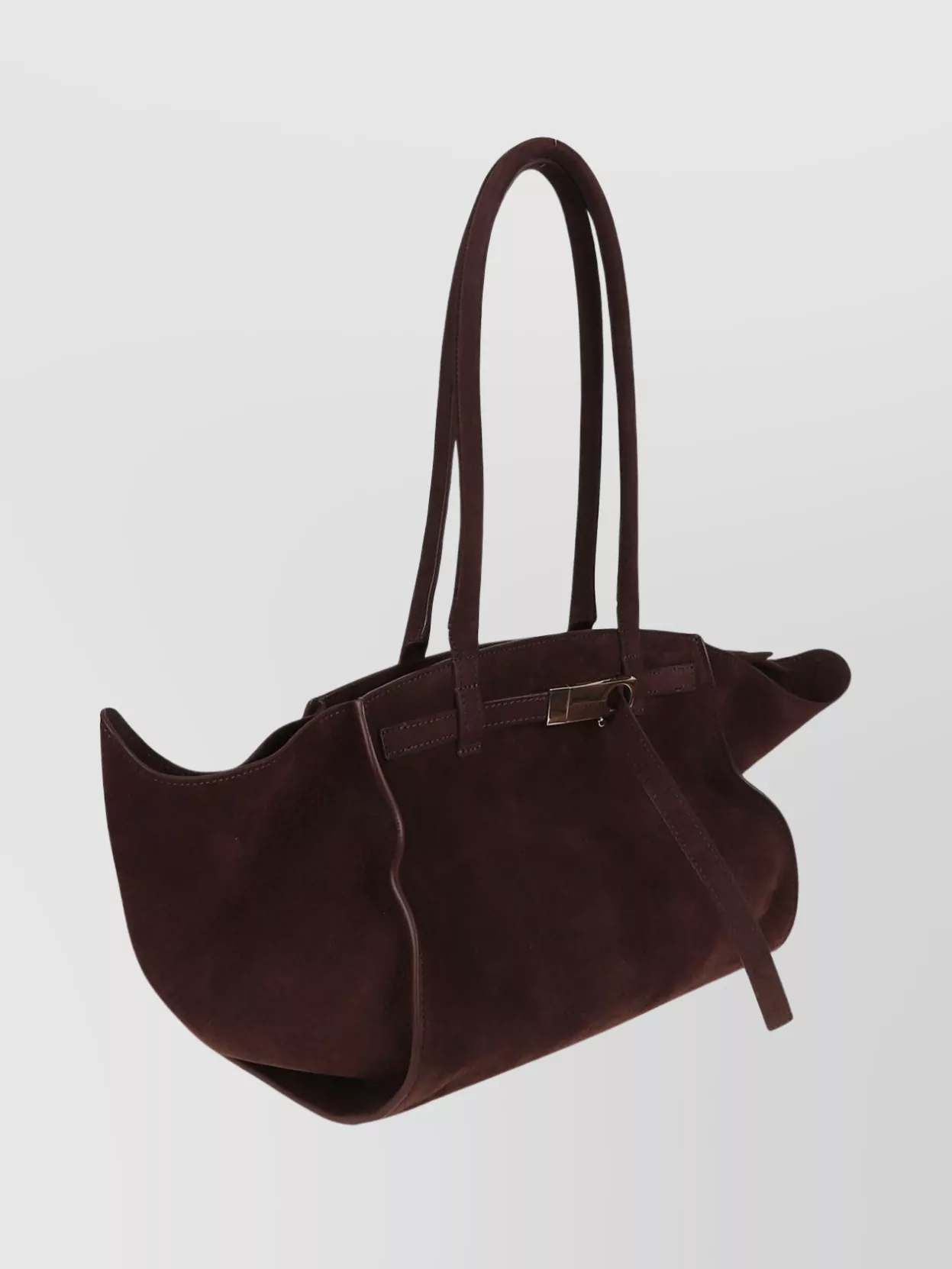 Benedetta Bruzziches Everyday Winged Suede Shoulder Bag