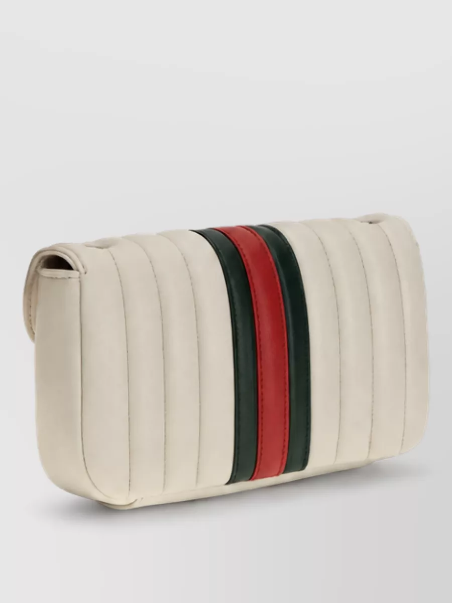 Gucci Na Leather Clutch Bag