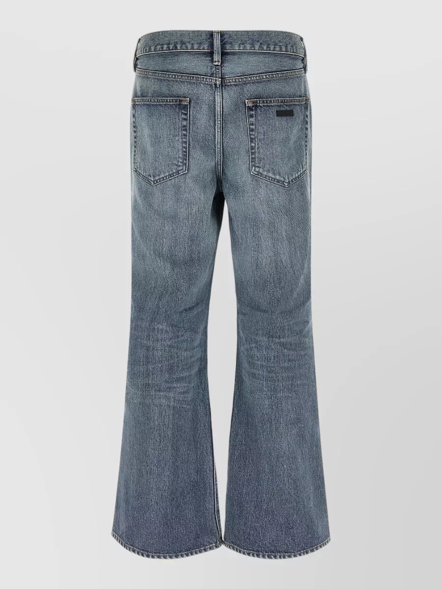 Fear Of God Denim High-Rise Wide-Leg Jeans
