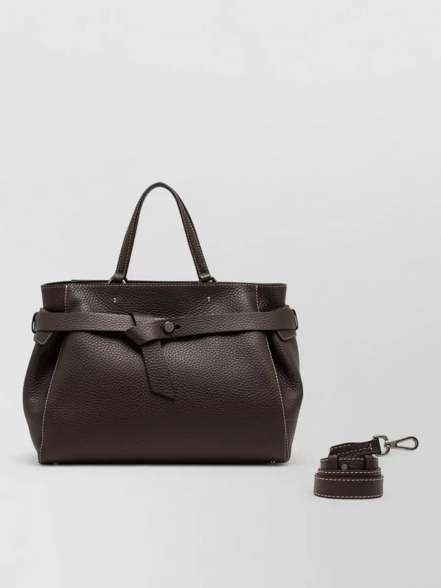Gianni Chiarini leather miranda tote bag