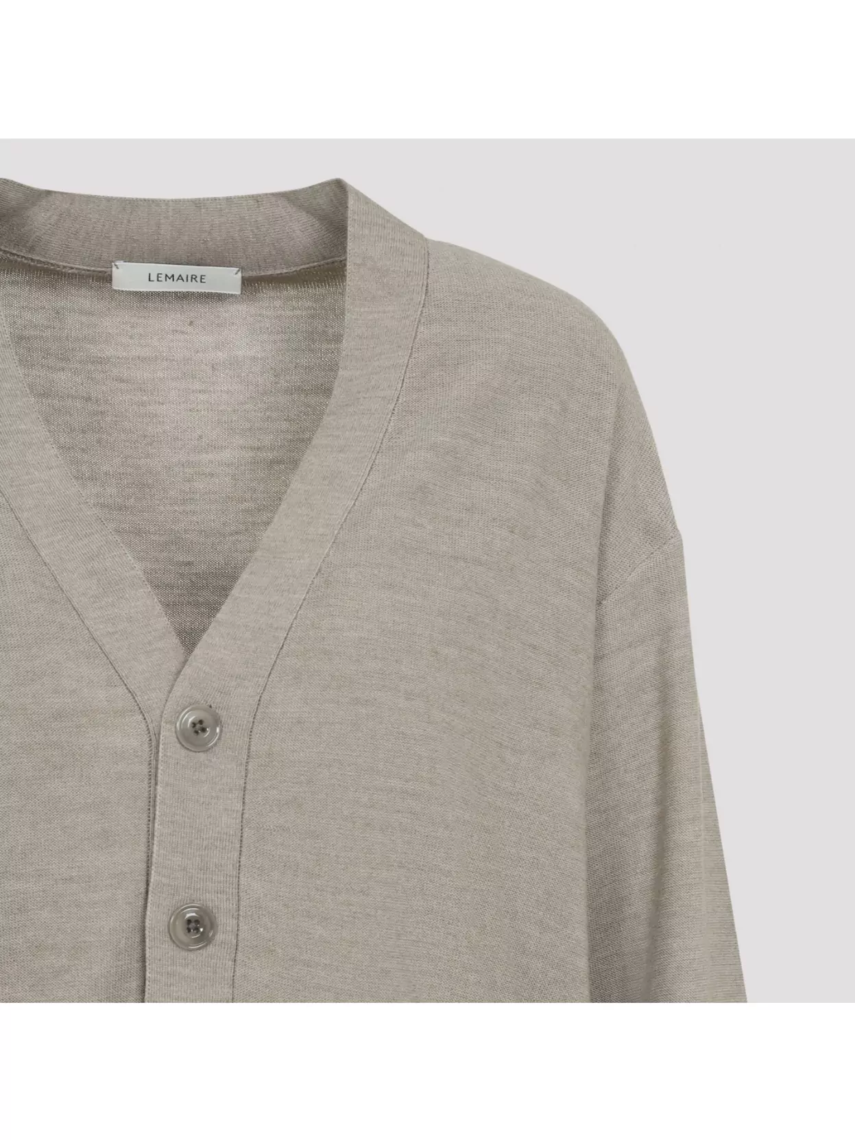 Lemaire Relaxed Twisted Knit Cardigan