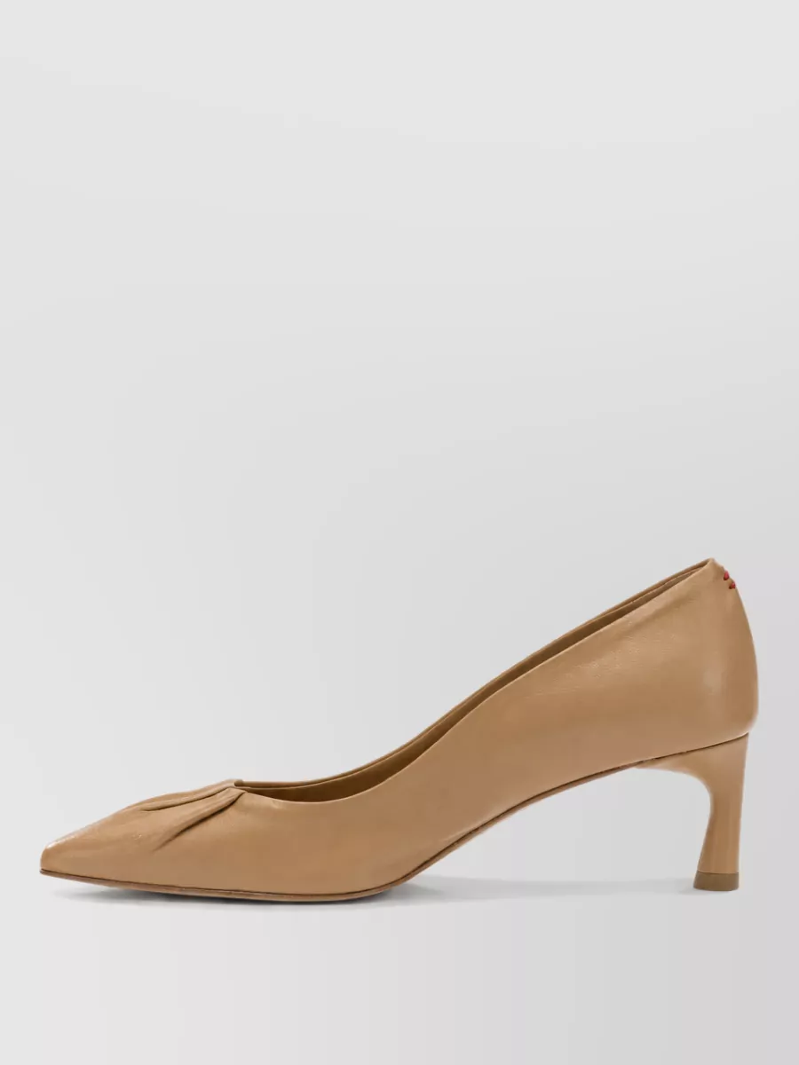 Halmanera Leather Heeled Pumps
