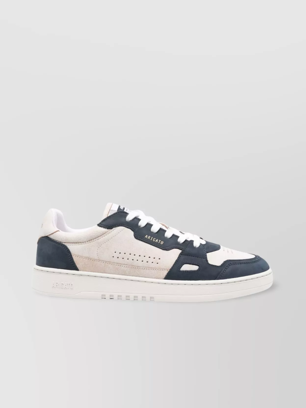 Axel Arigato Sneakers Perforated Detailing Contrast Panels Rubber Sole