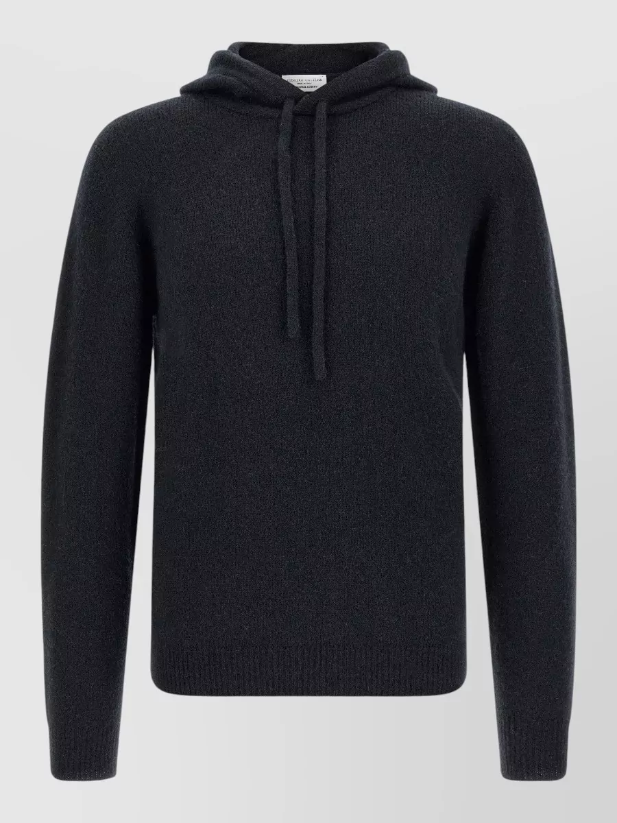Roberto Collina Hooded wool alpaca-blend sweater