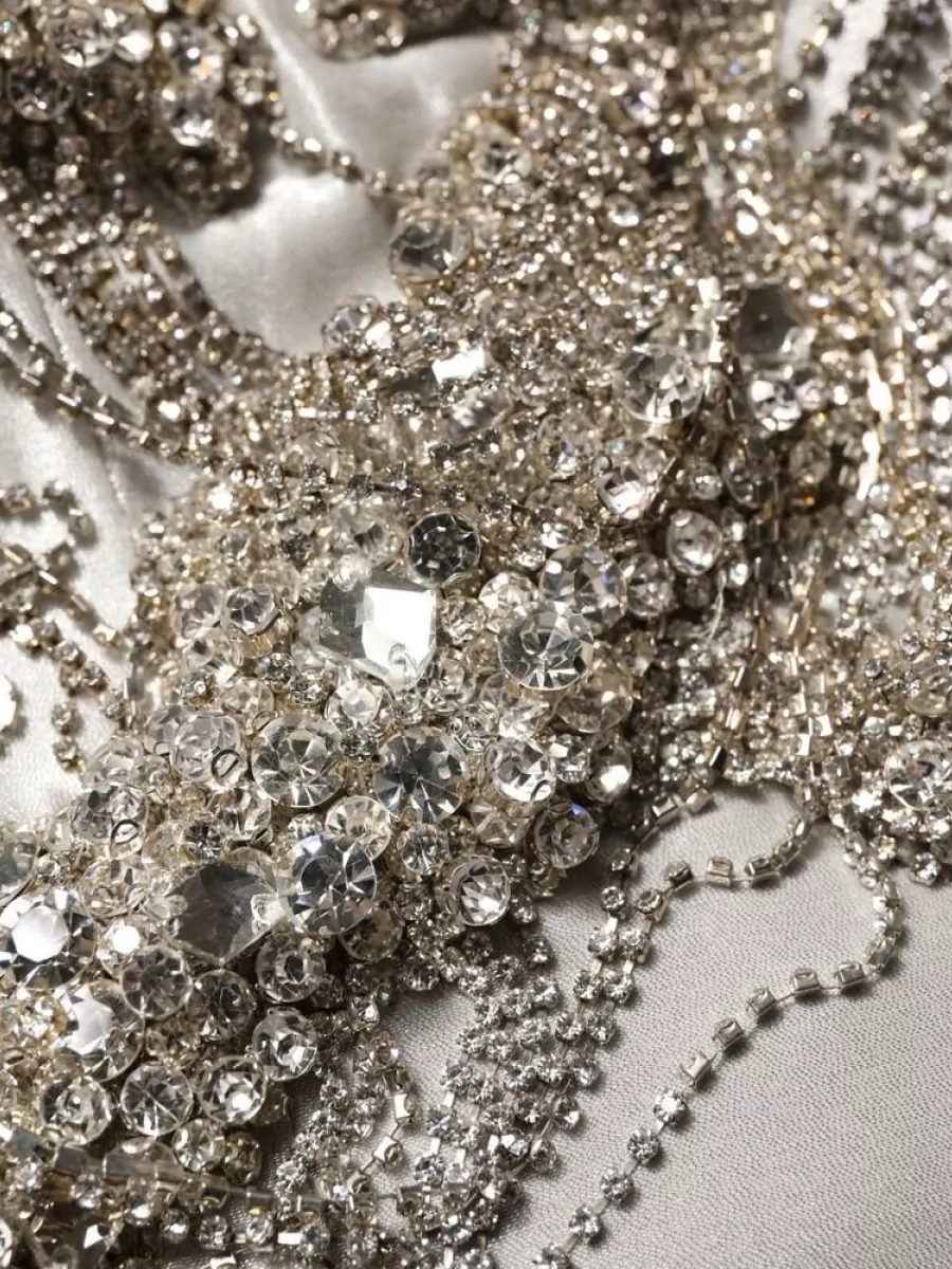 Dolce&Gabbana Silk crystal embellished gown