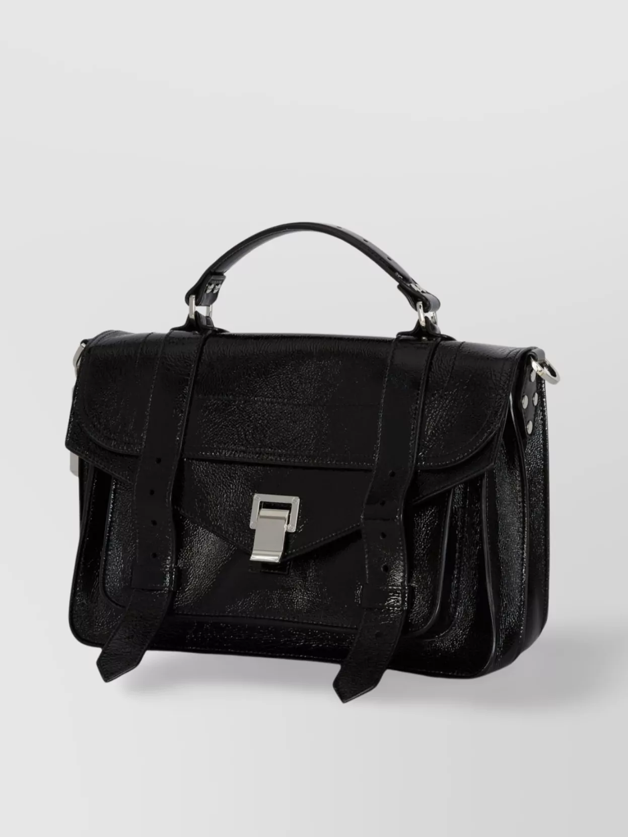 Proenza Schouler Handbag With Textured Finish And Adjustable Straps