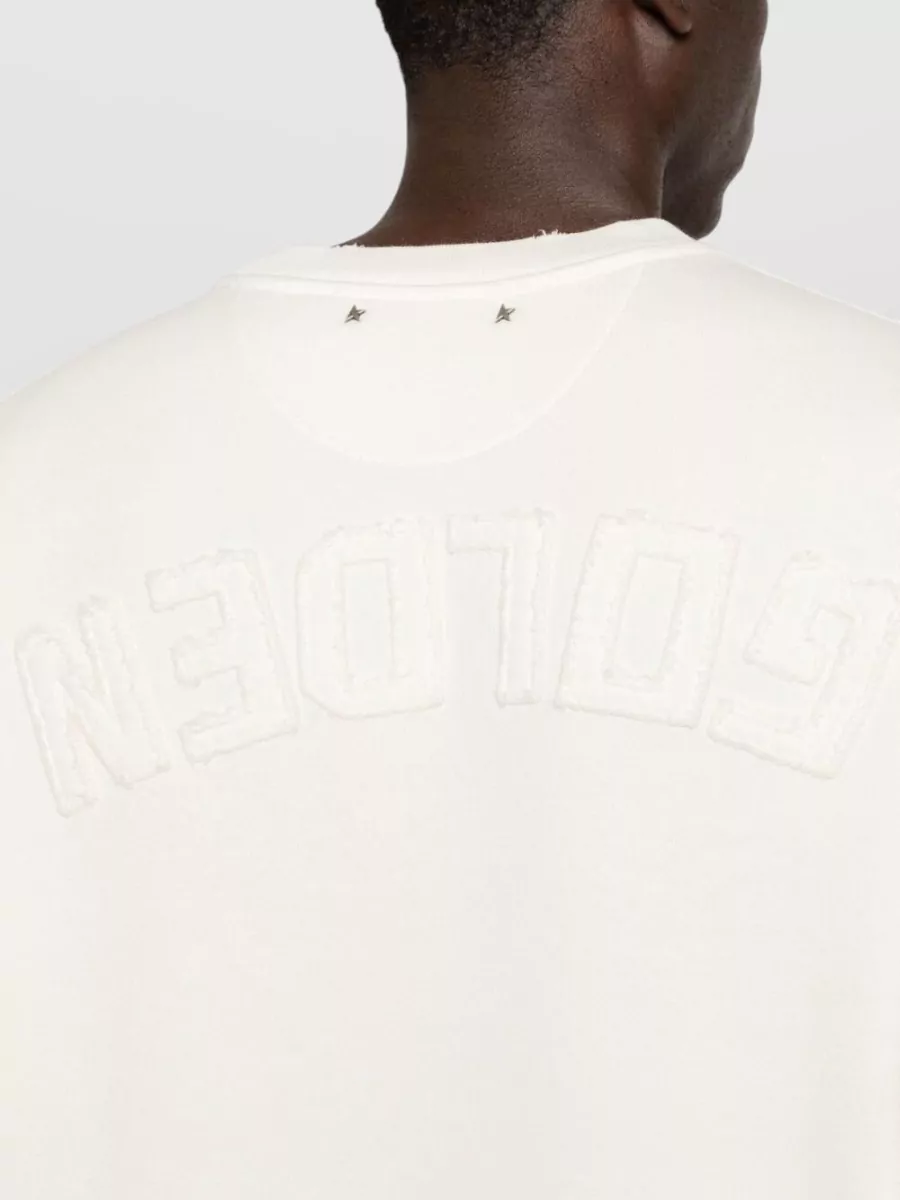 Golden Goose Cotton Crewneck Long-Sleeve Sweatshirt